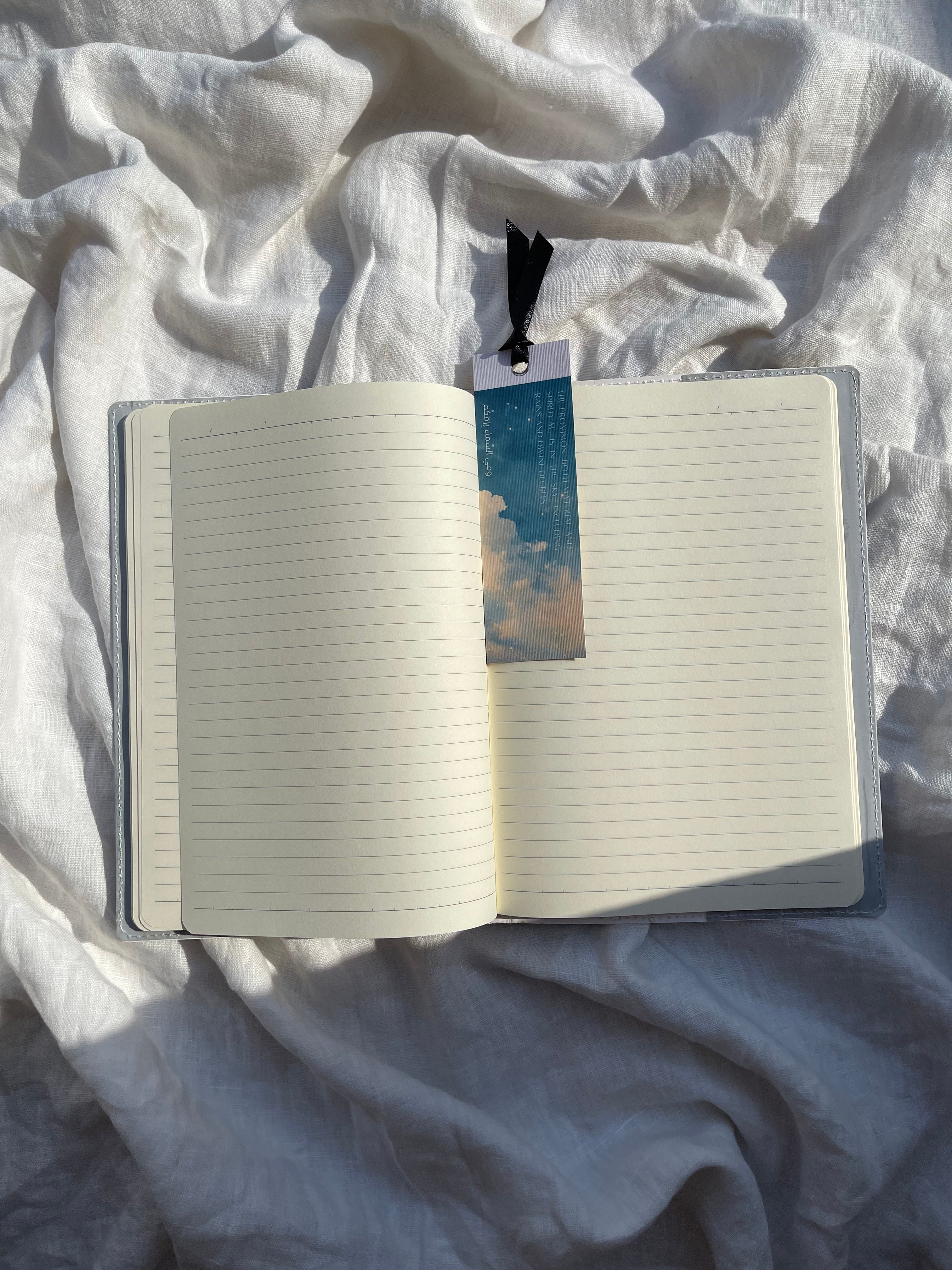In The Sky Notebook and Bookmark