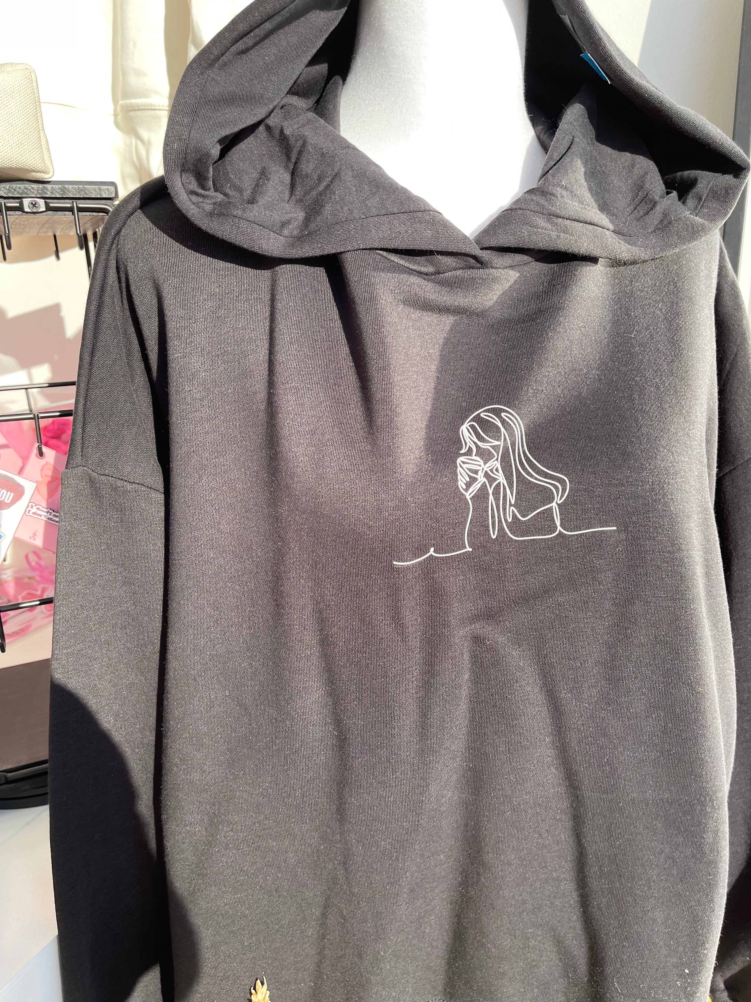 Lady In Coffee Hoodie