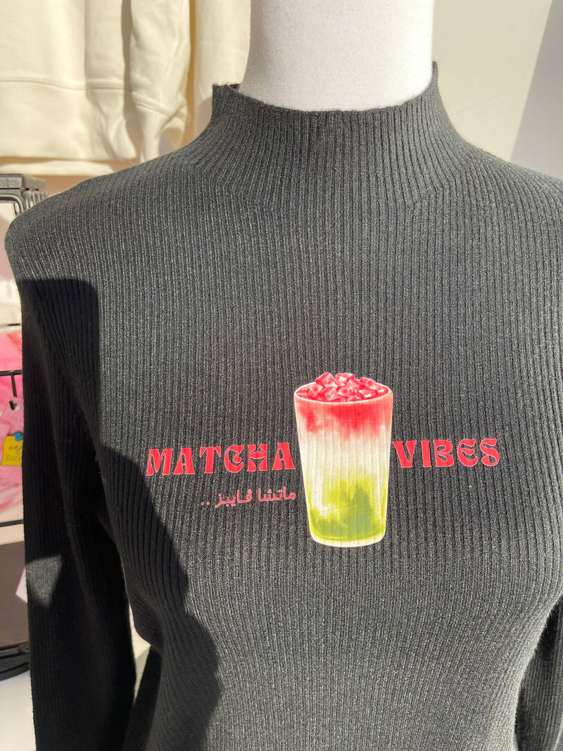 Matcha Vibes Short Neck
