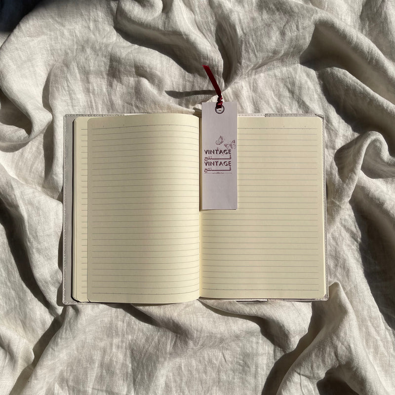 Vintage Notebook and Bookmark