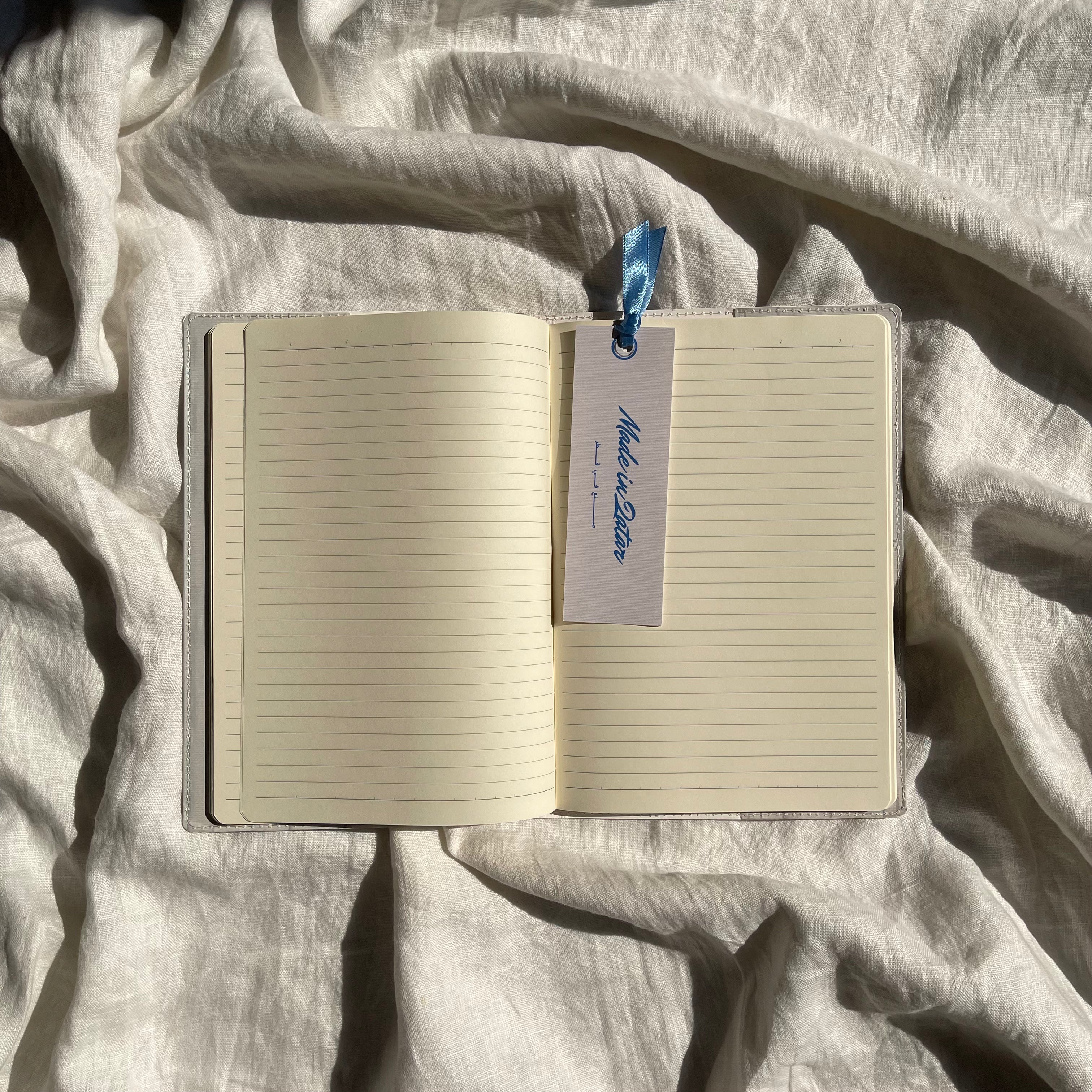 Made In Qatar Notebook and Bookmark