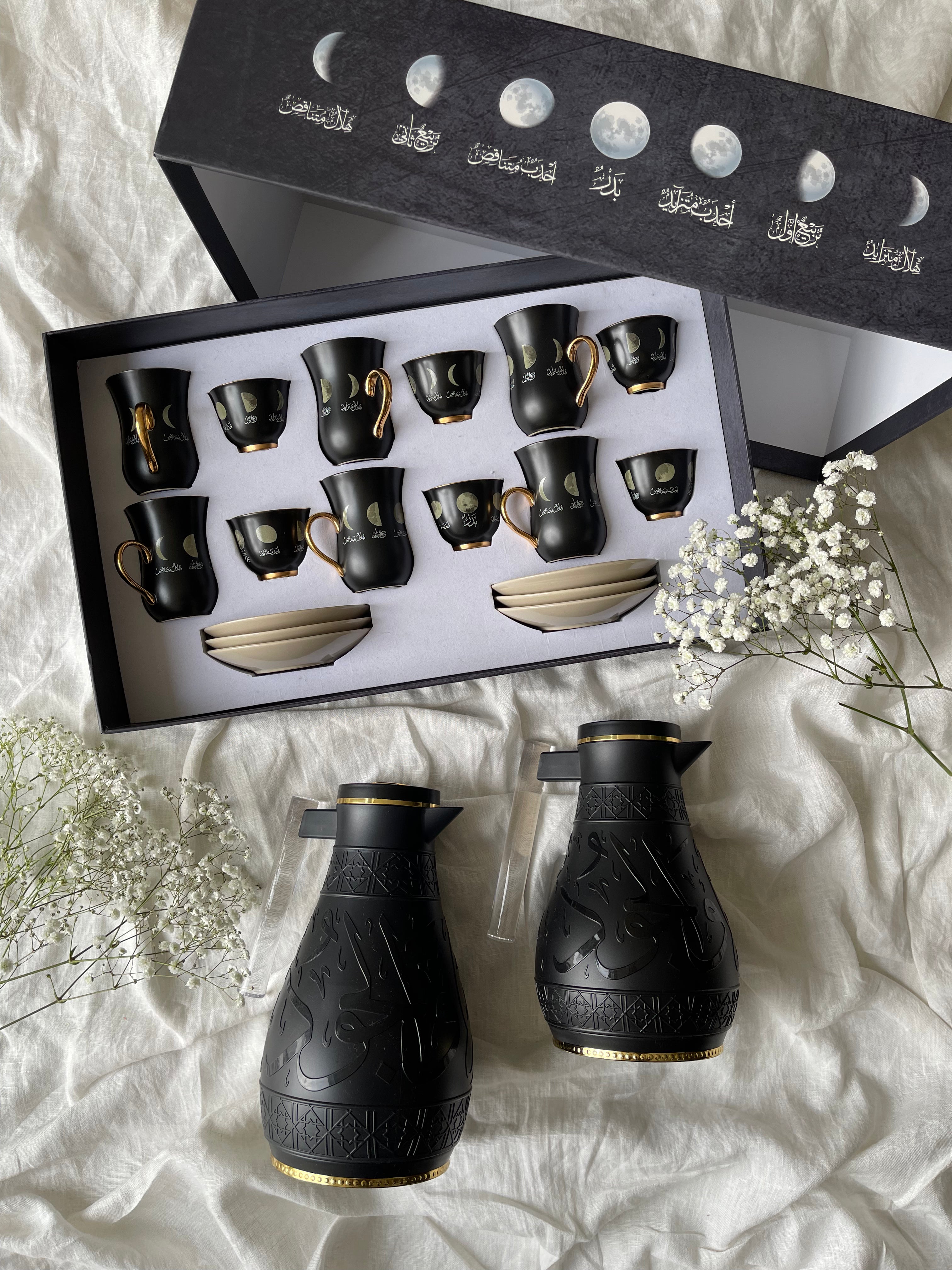 Moon phases Set طقم أطوار القمر