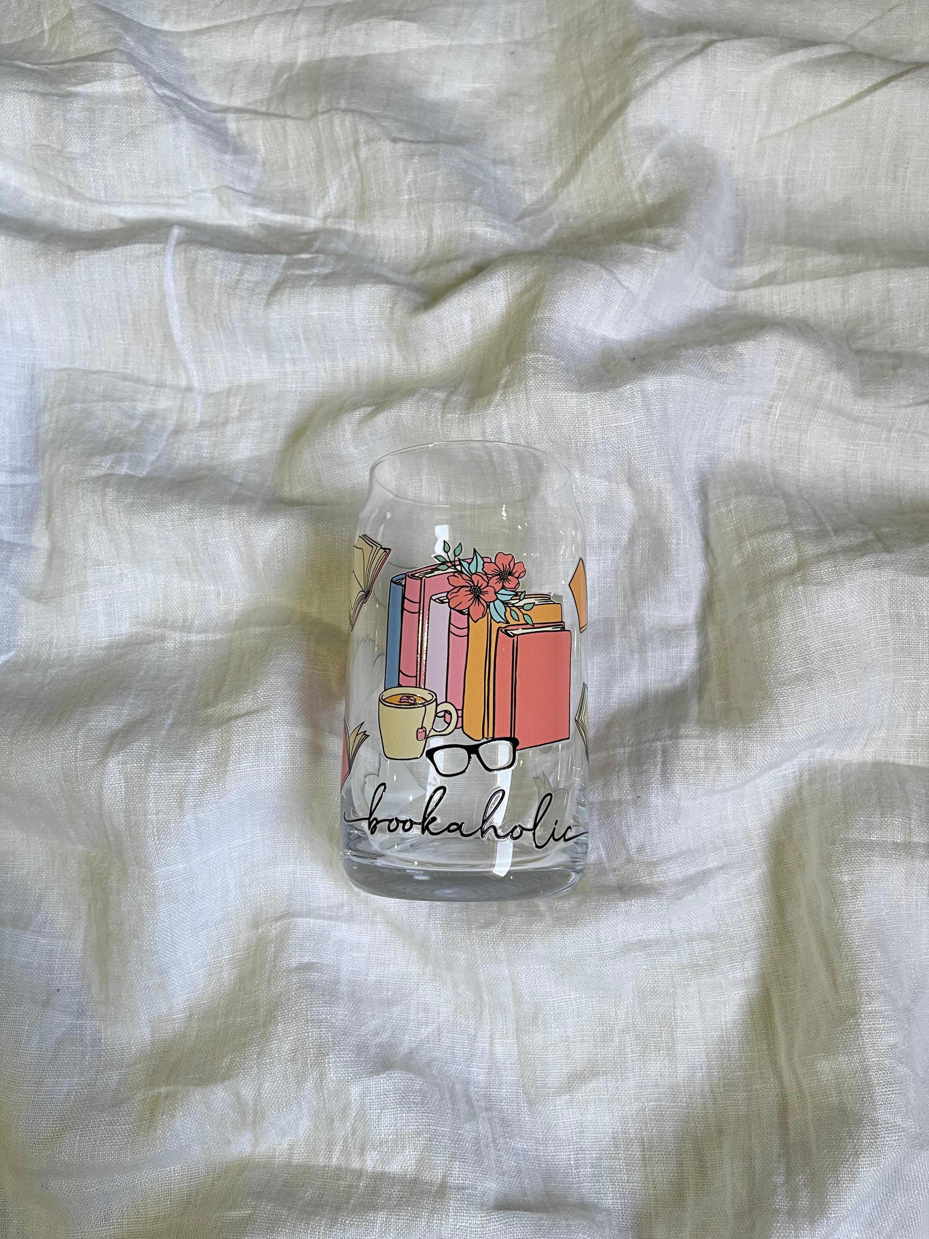 Bookaholic glass
