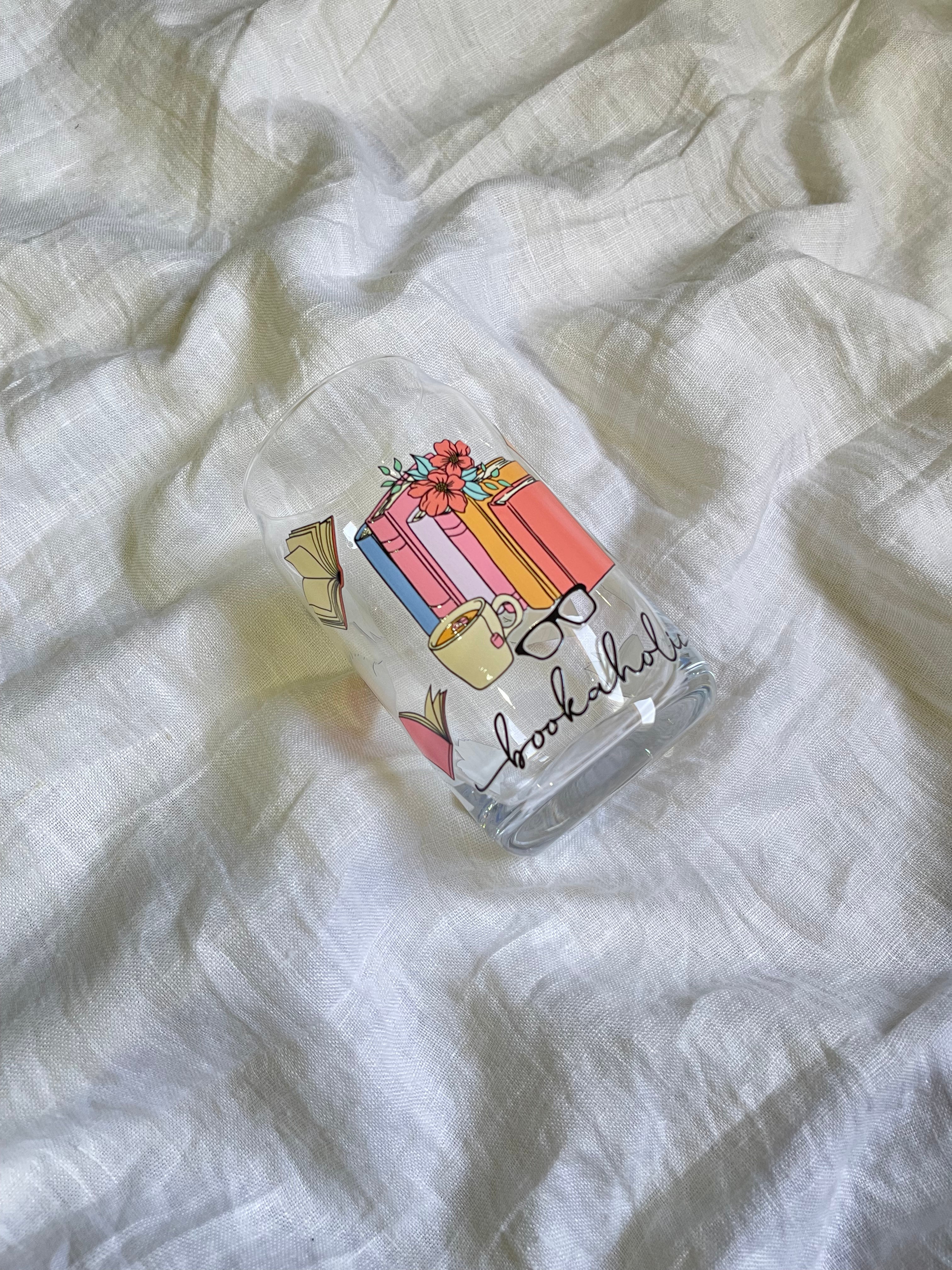 Bookaholic glass