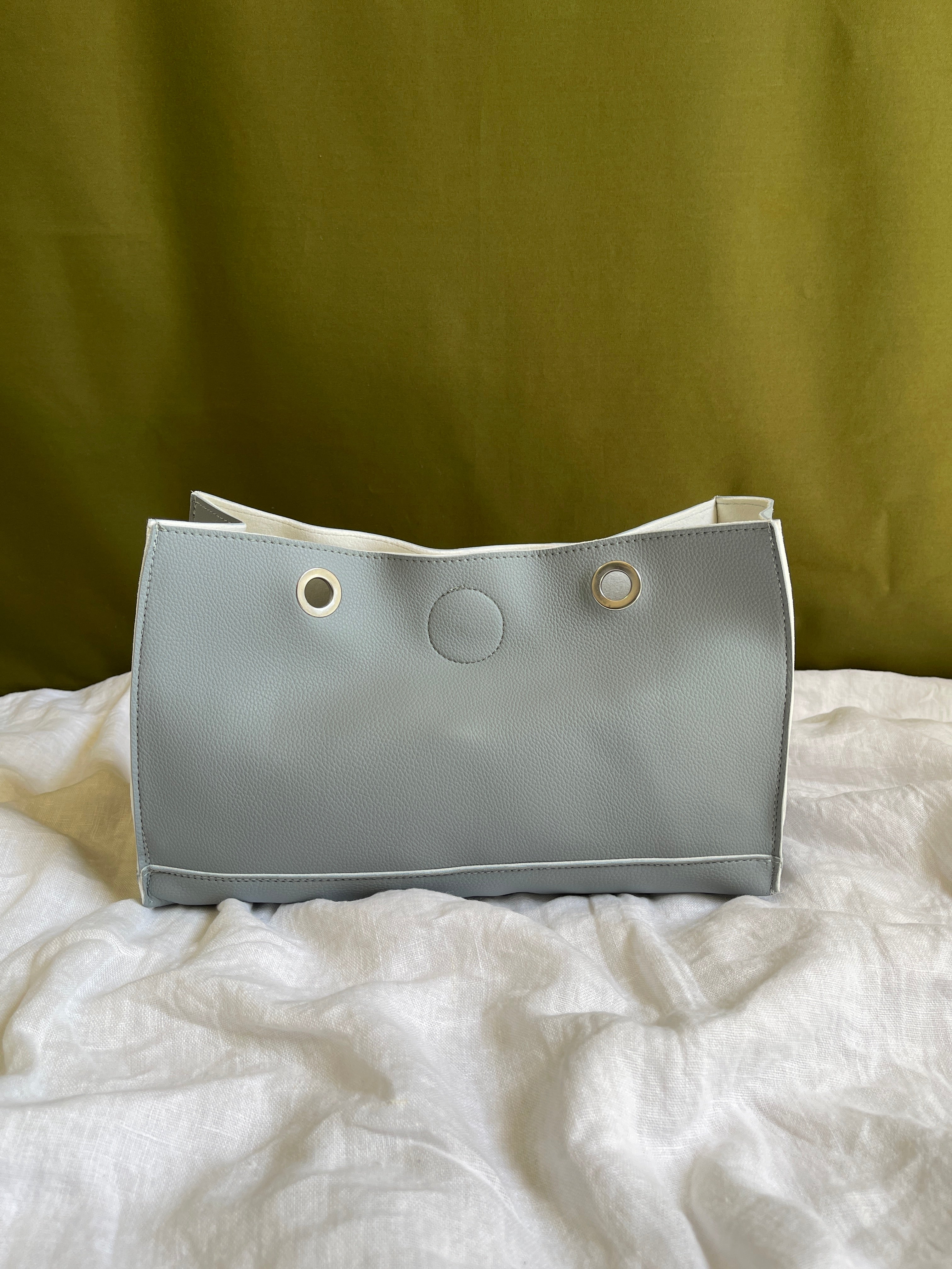 Organizer Leather Bag Plain حقيبة جلدية منظم