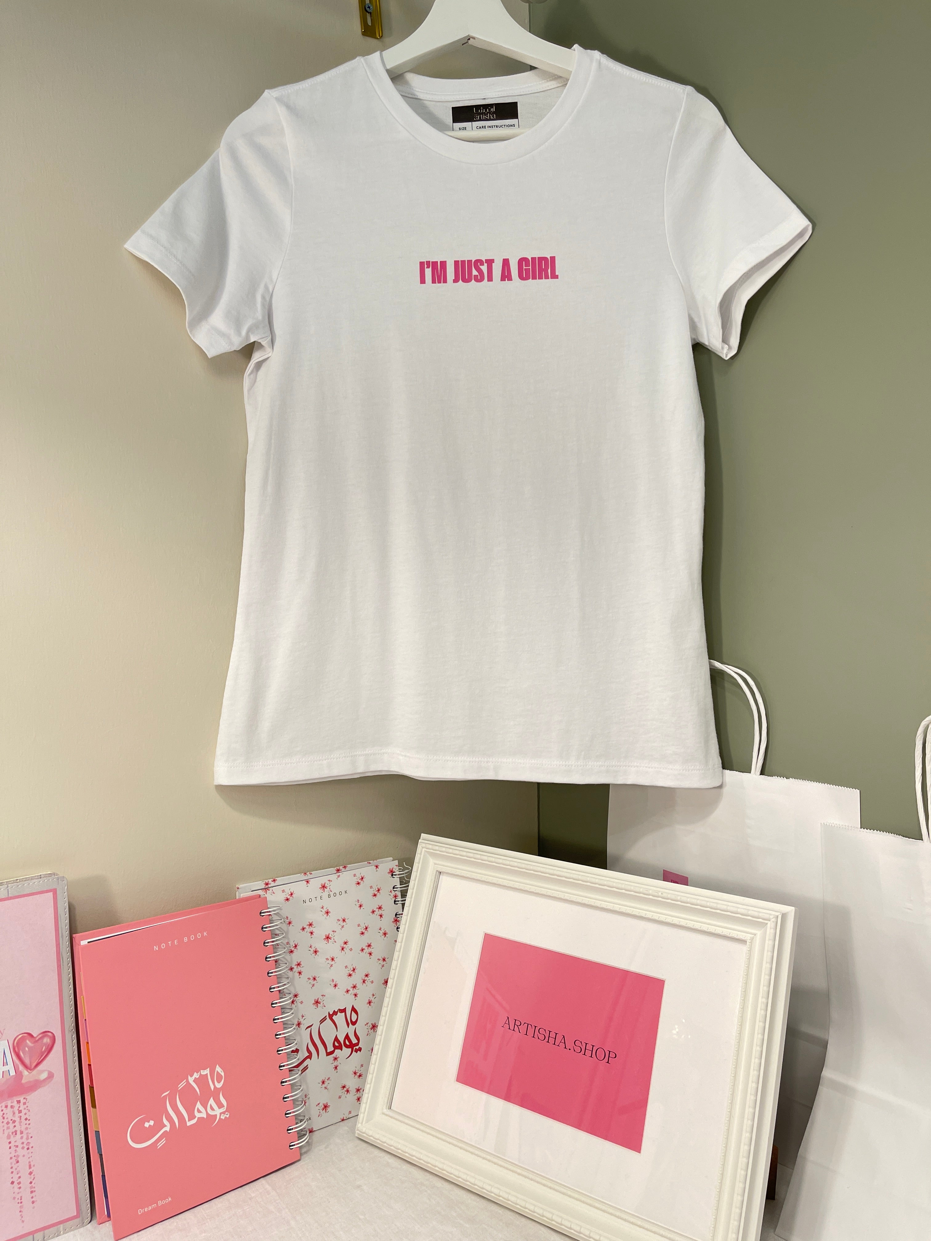 100% Cotton pink T-shirts