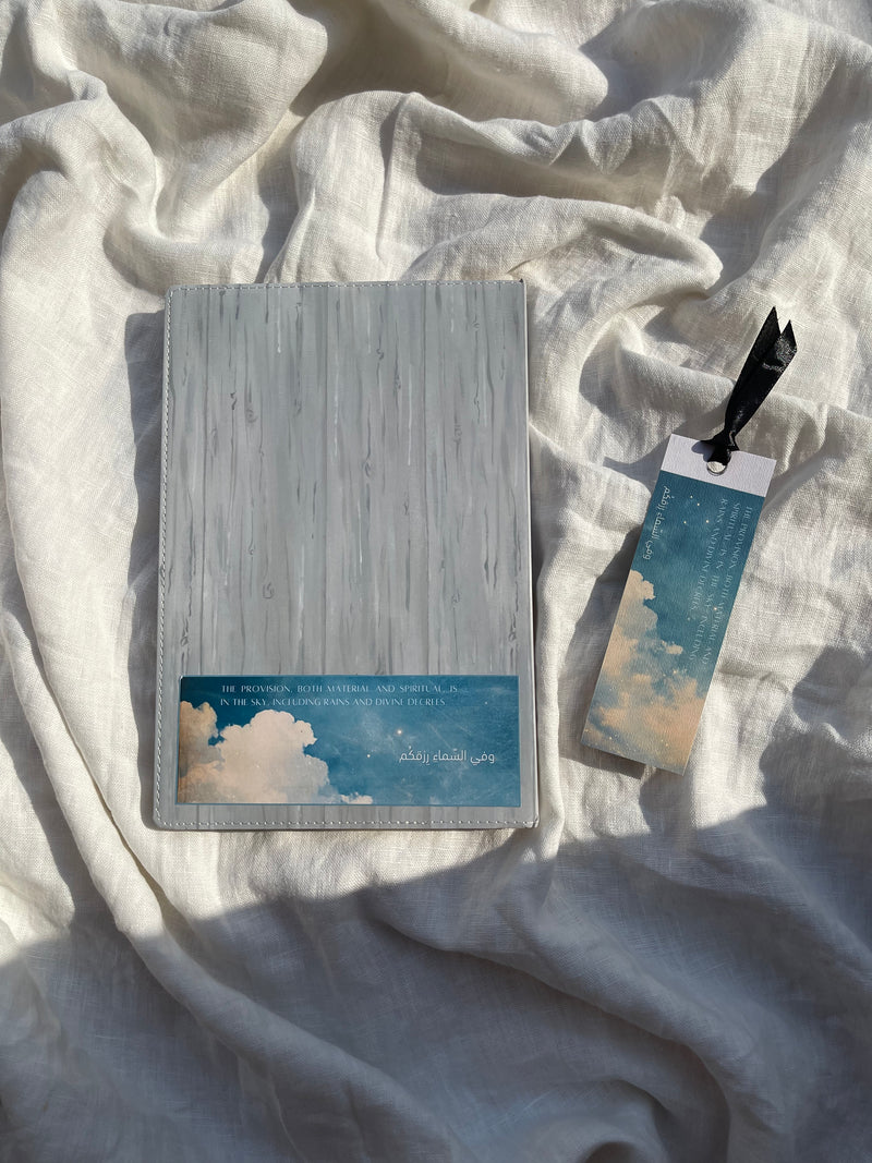 In The Sky Notebook and Bookmark