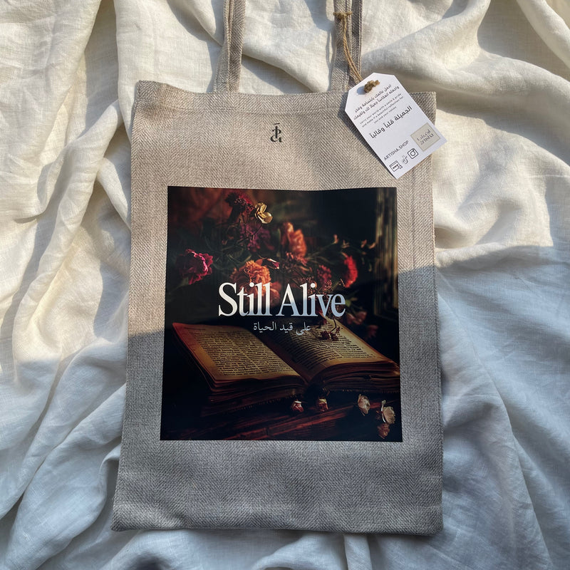 Still Alive Tote Bag