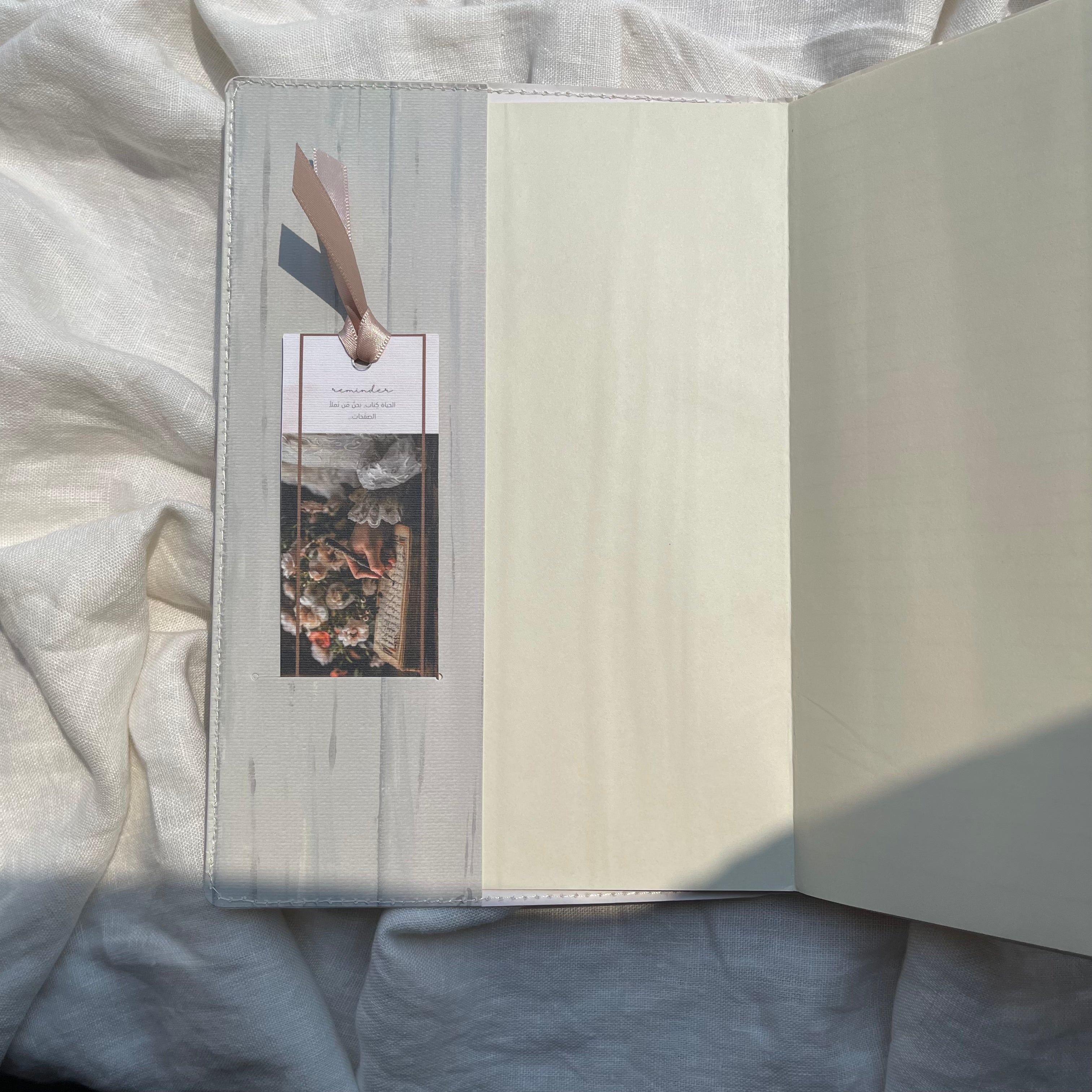 Vintage Hand Notebook and Bookmark