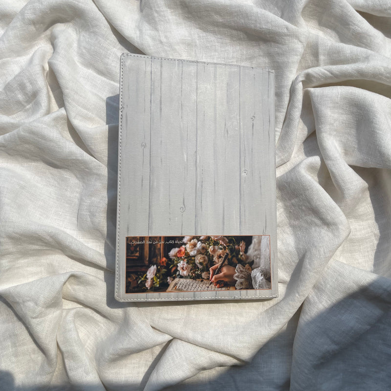 Vintage Hand Notebook and Bookmark