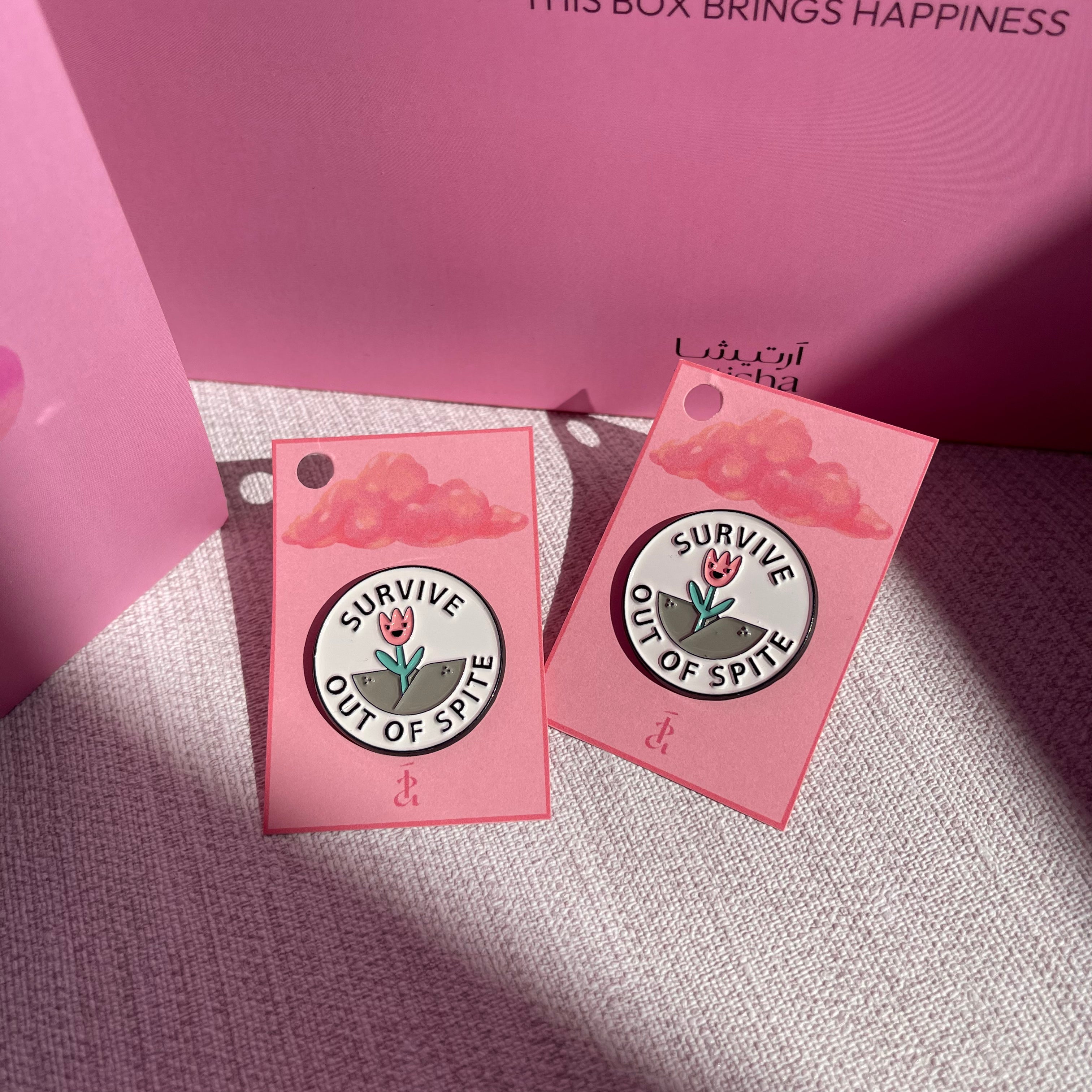 Survive Out of Spite Pin