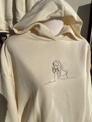 Lady In Coffee Hoodie