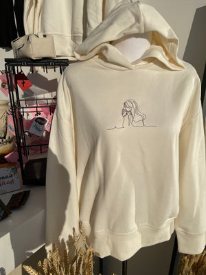 Lady In Coffee Hoodie