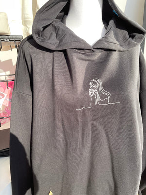 Lady In Coffee Hoodie