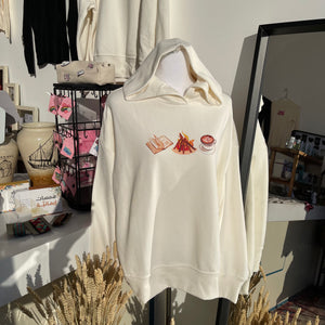 Book Fire and Coffee Hoodie