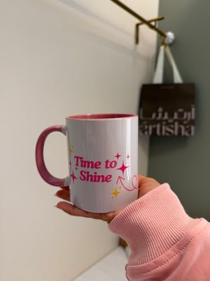 Just a little bit of pink mug