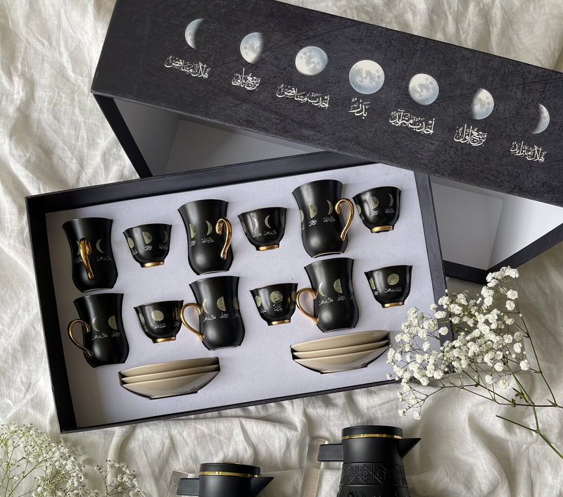 Moon phases Set طقم أطوار القمر