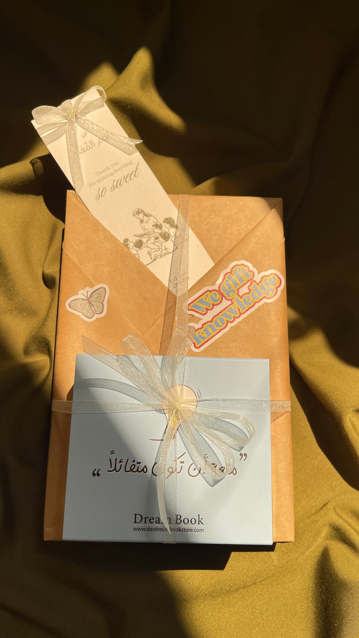 Teacher's day wrapped gift's هدية يوم المعلم الكبيرة🌸