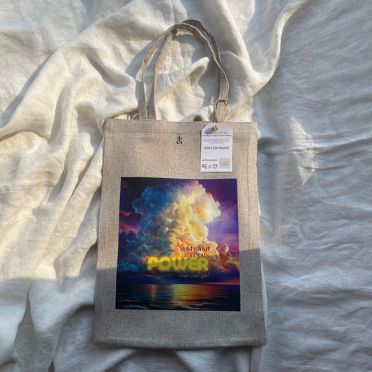 Unleash your power tote bag
