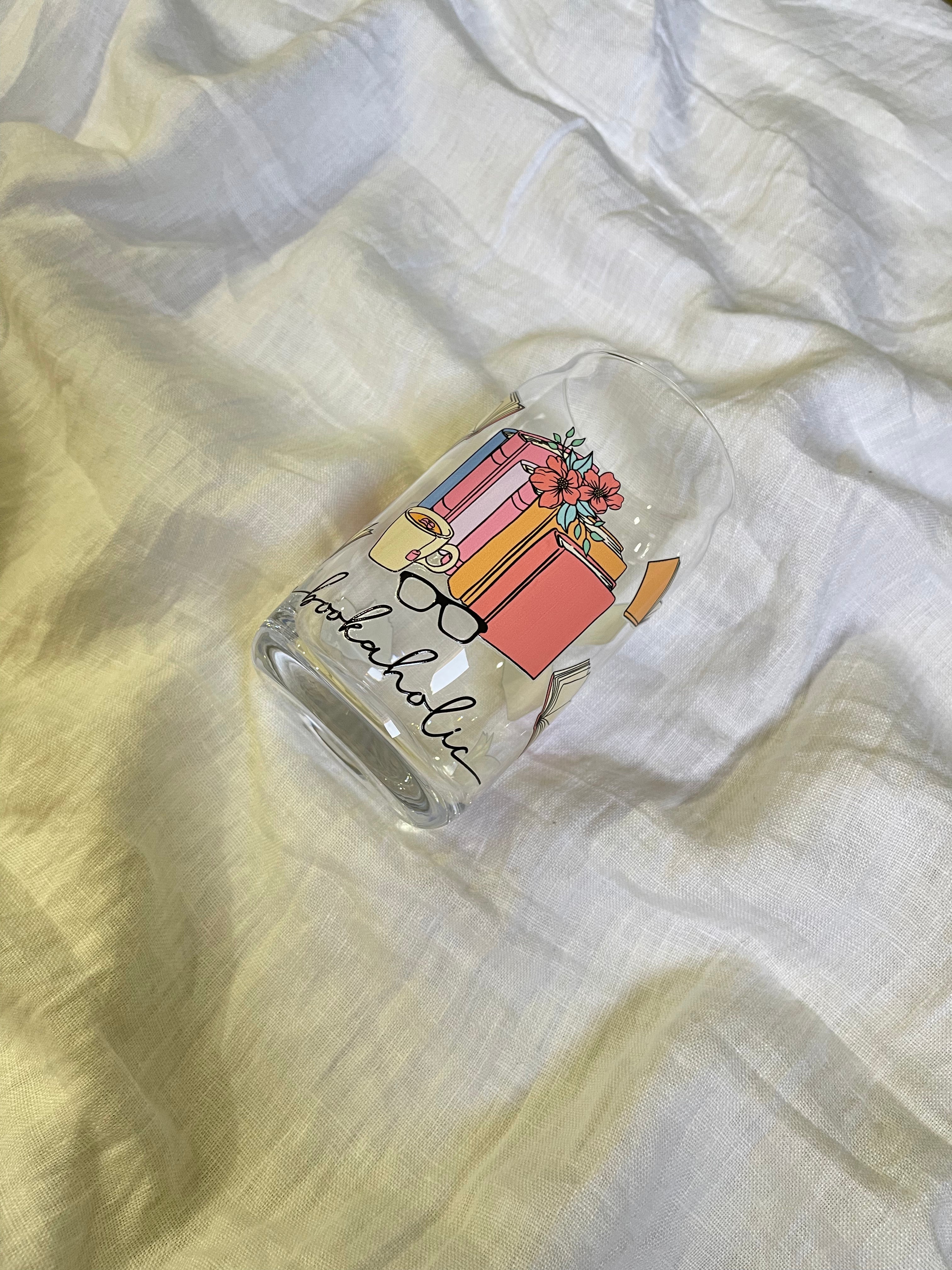Bookaholic glass