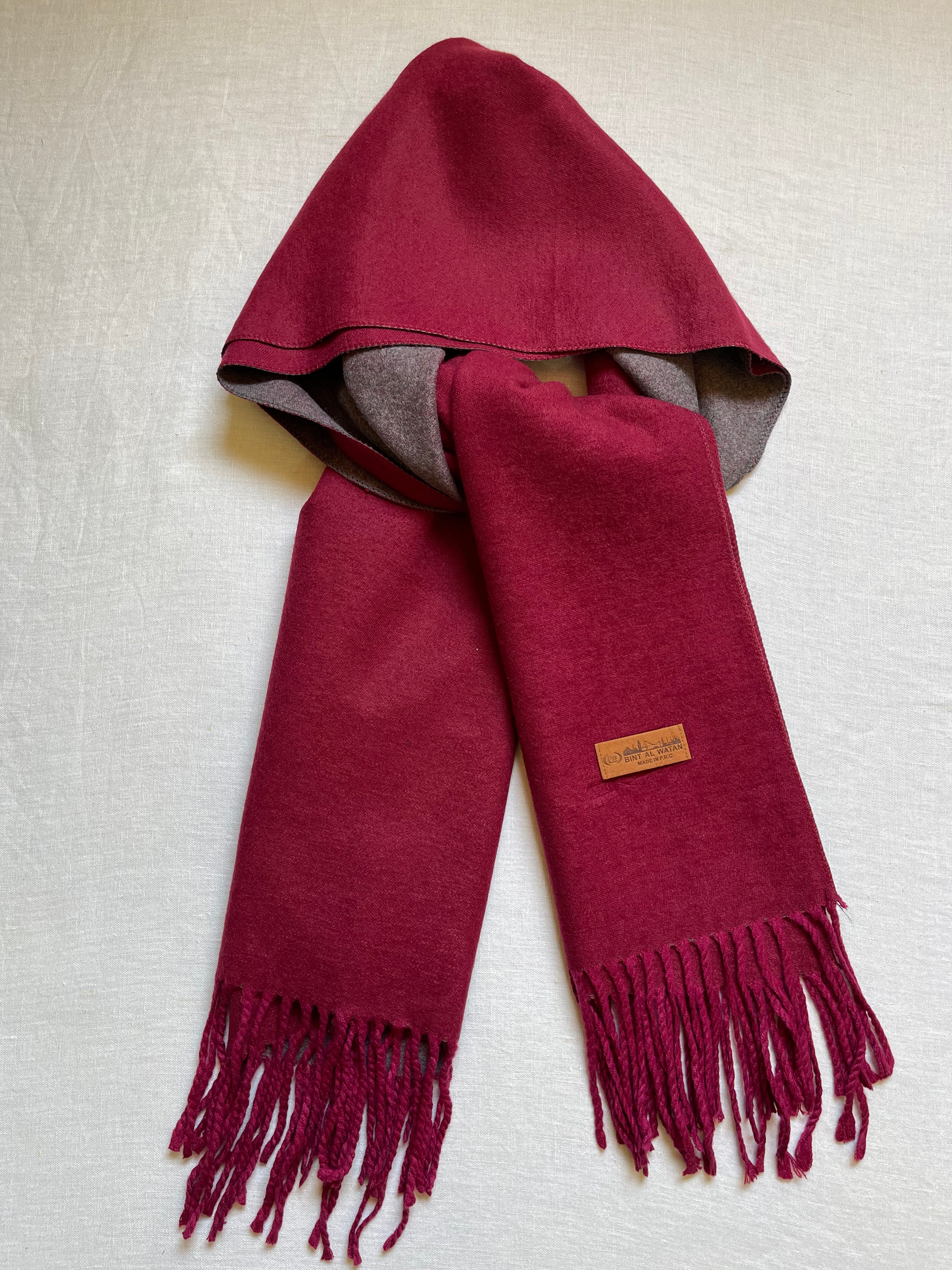 Double sided cottony shawl شالات قطنية دافئة بلونين