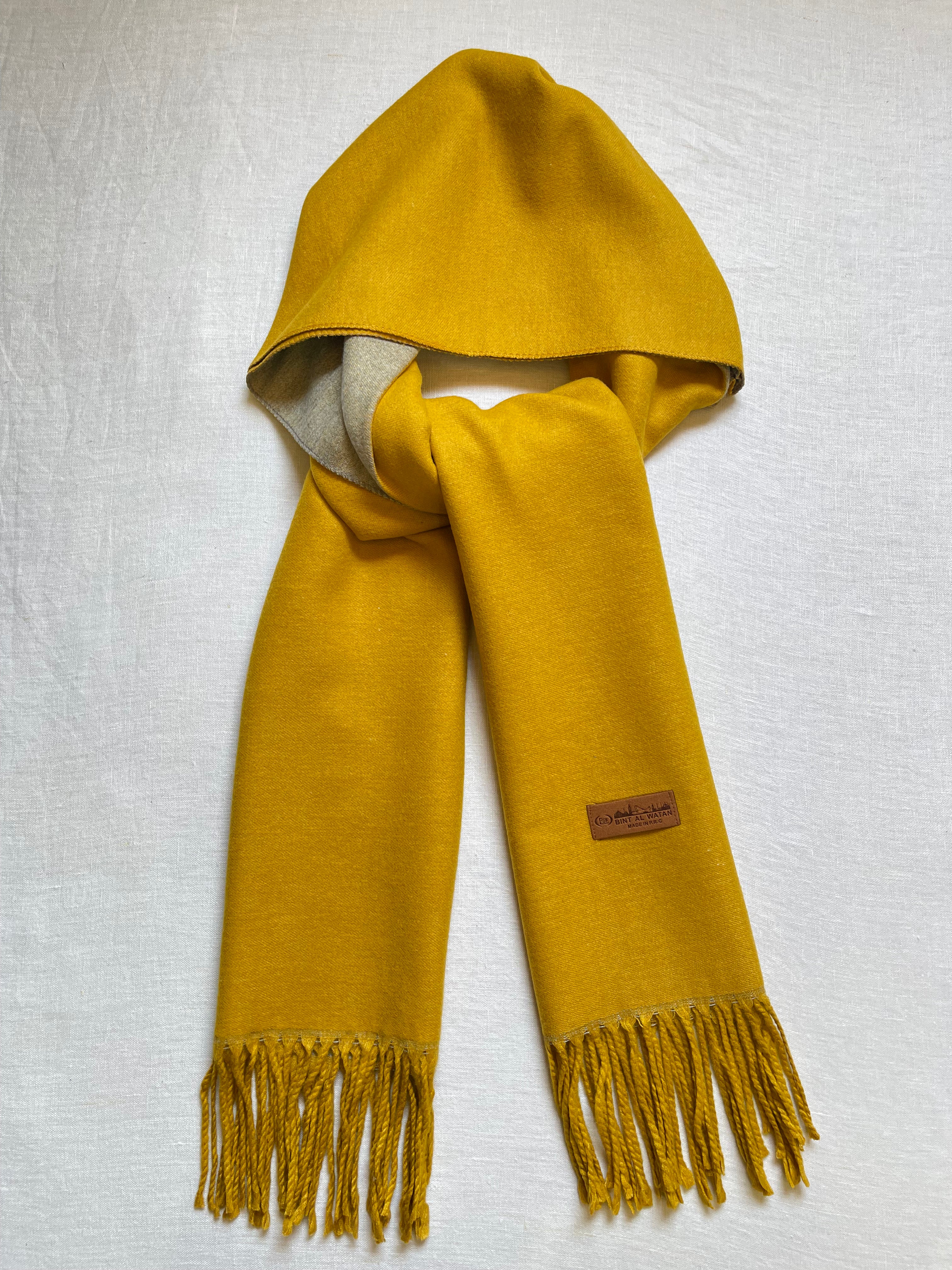 Double sided cottony shawl شالات قطنية دافئة بلونين