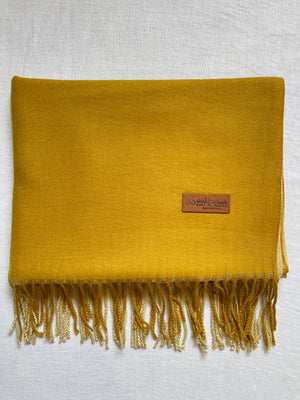 Double sided cottony shawl شالات قطنية دافئة بلونين