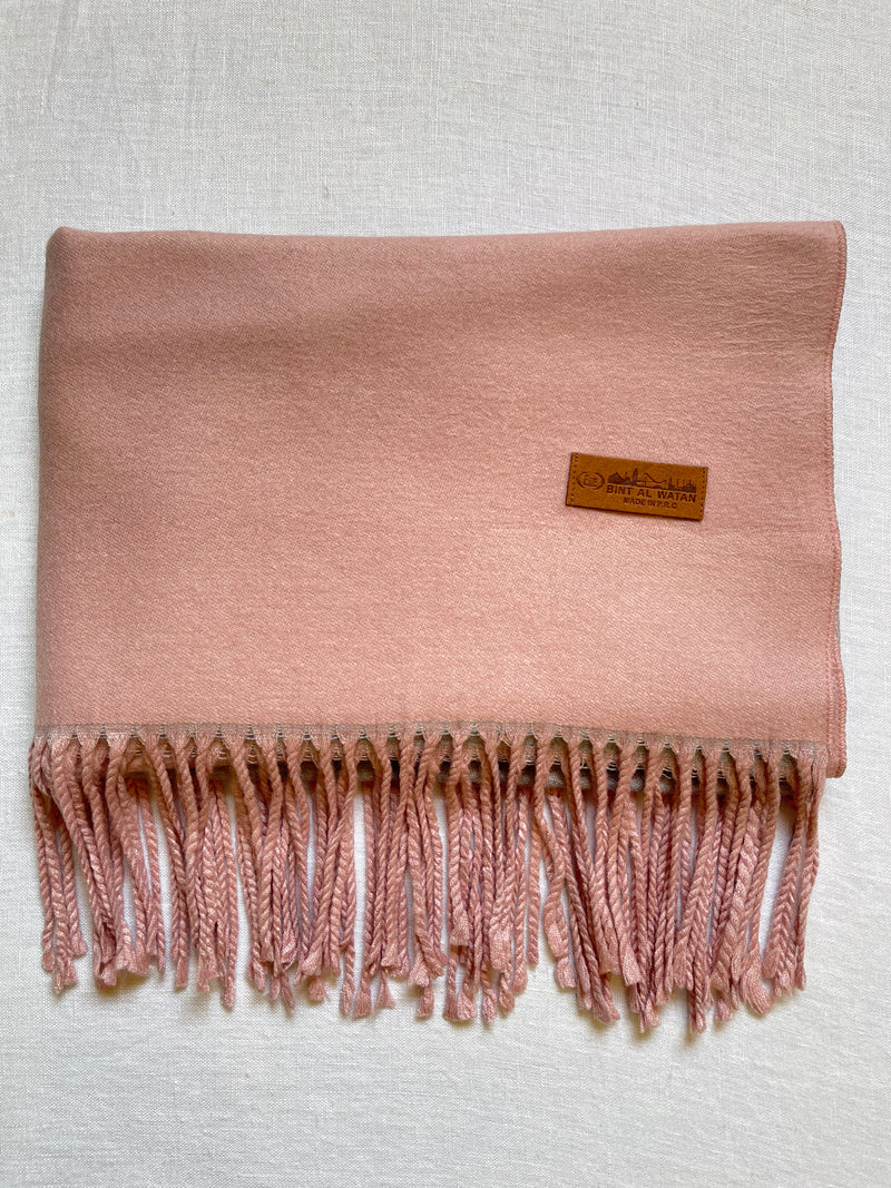 Double sided cottony shawl شالات قطنية دافئة بلونين