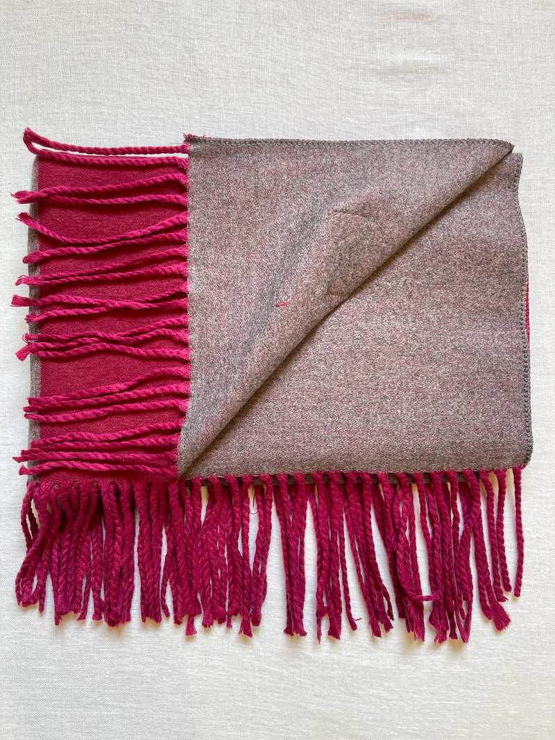 Double sided cottony shawl شالات قطنية دافئة بلونين