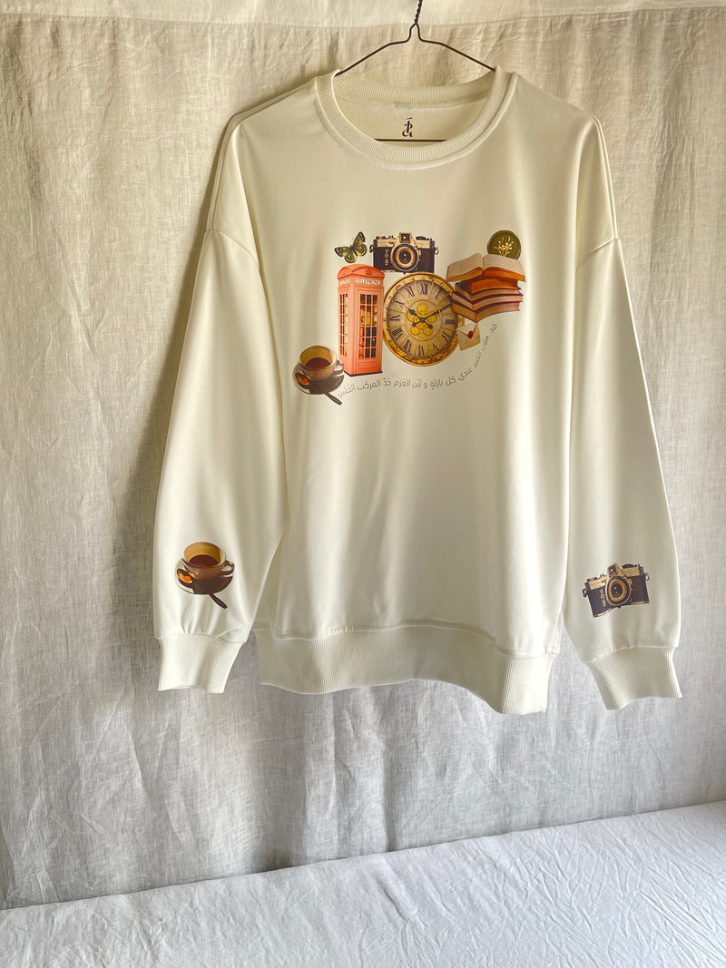 White Sweater سويتر أبيض