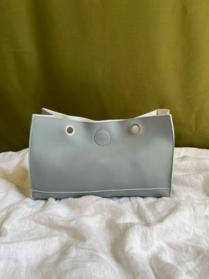 Organizer Leather Bag Plain حقيبة جلدية منظم