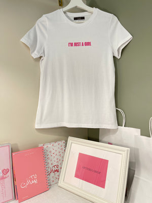 100% Cotton pink T-shirts