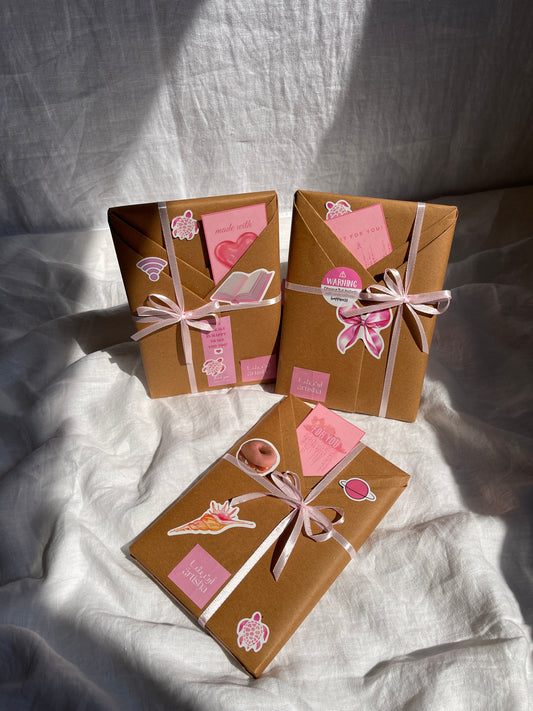 Pink Mystery development Books كتاب تطويري مغلف