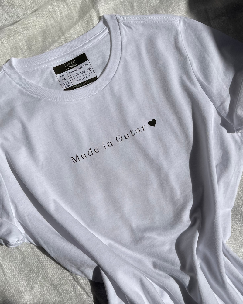Made in qatar Black