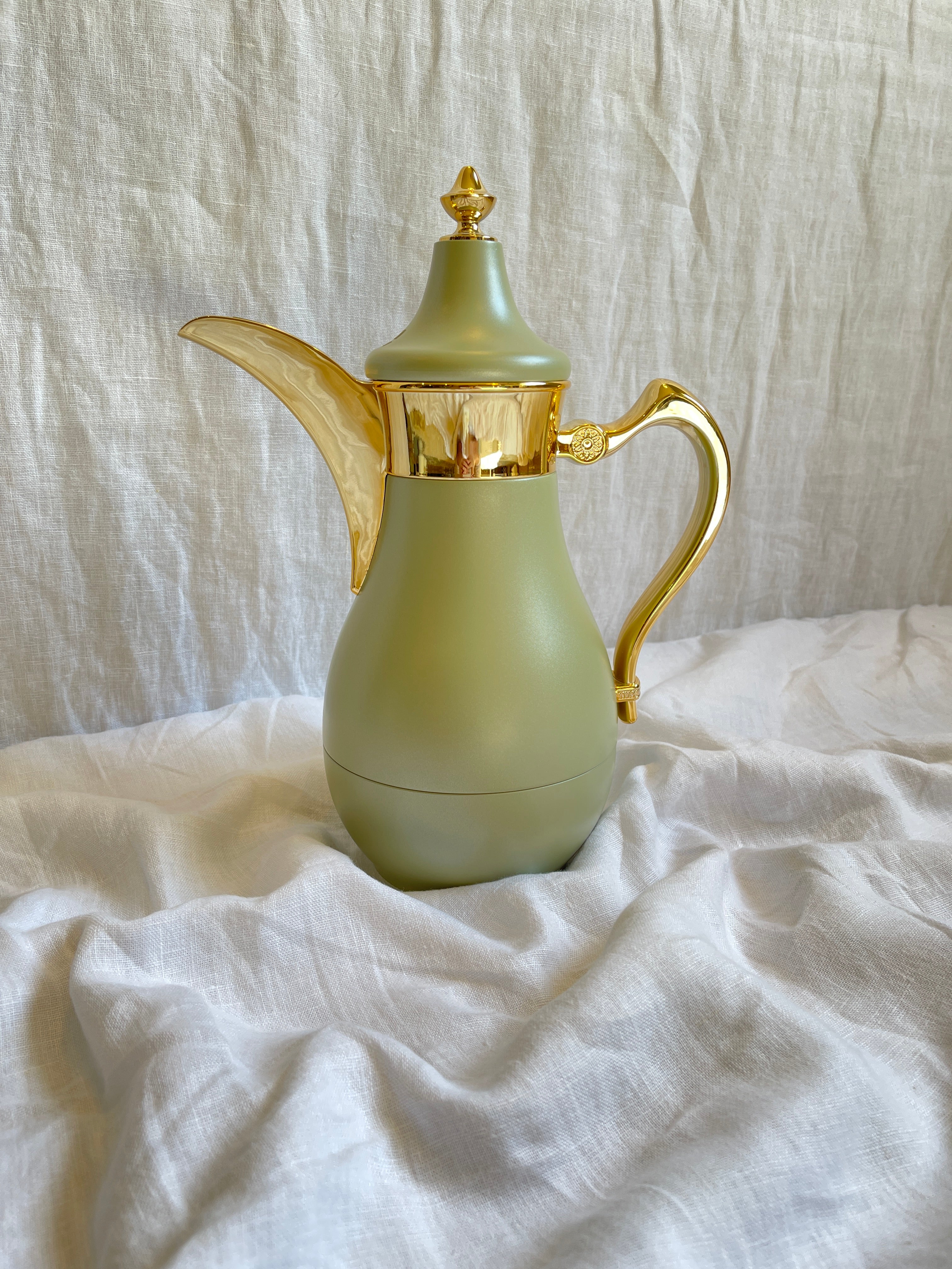 Dallah - Green دلة قهوة خضراء