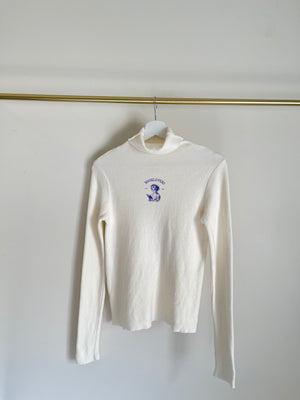 100% Cotton Longsleeve w/turtle neck