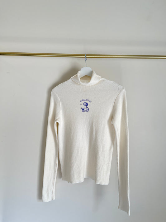 100% Cotton Longsleeve w/turtle neck
