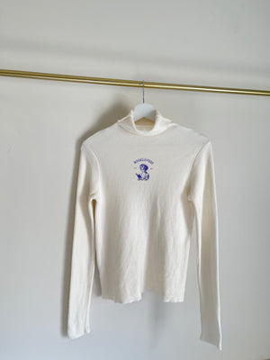 100% Cotton Longsleeve w/turtle neck