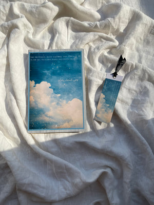 In The Sky Notebook and Bookmark