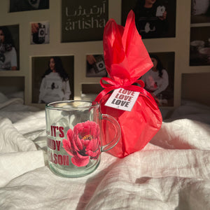 it's burgundy season mug كوب موسم العنابي