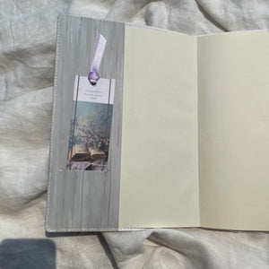 Lavender Notebook and Bookmark