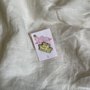 Life's What You Make It Pin