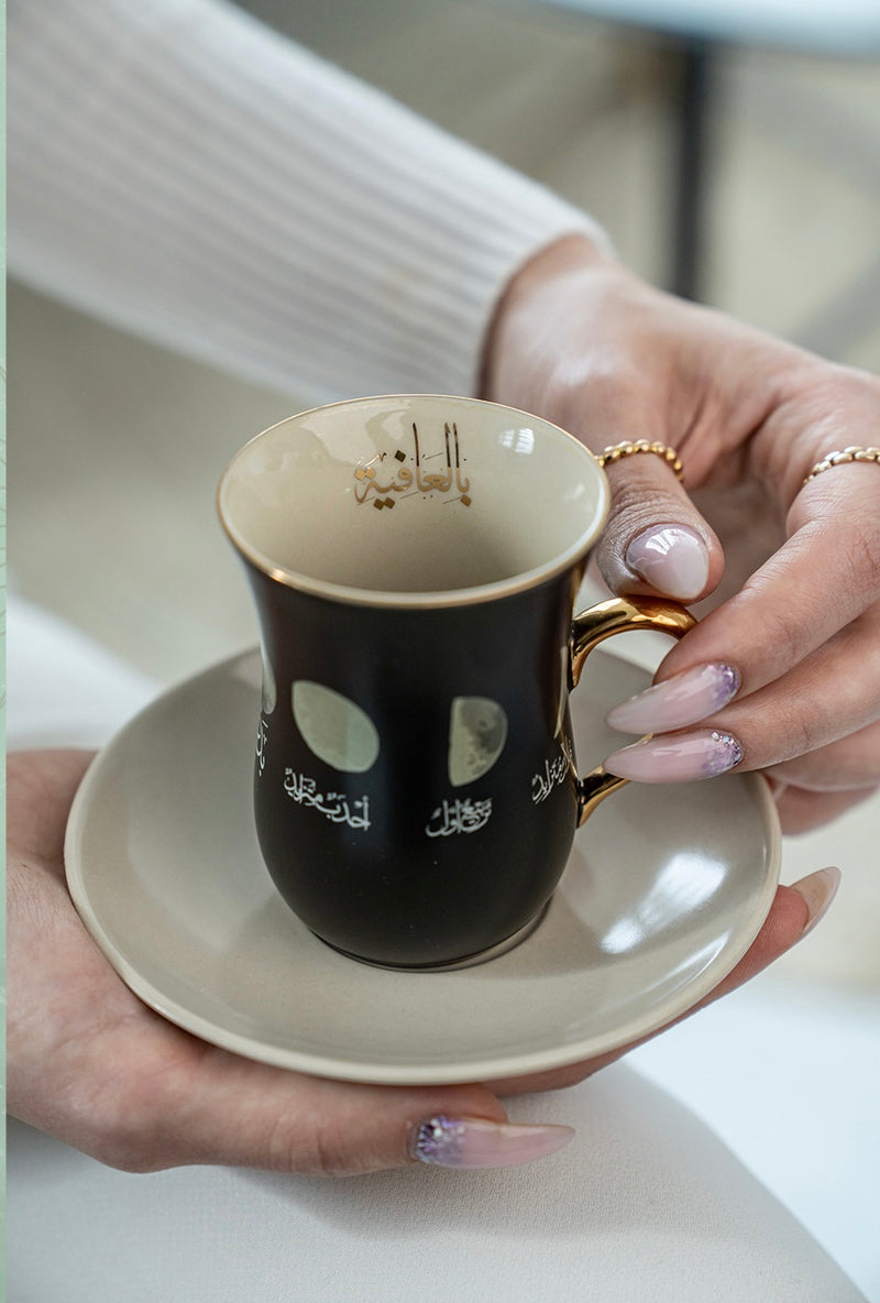 Moon phases Set طقم أطوار القمر