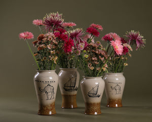 عرض الأربع فازات four vases set offer
