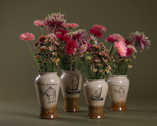 عرض الأربع فازات four vases set offer