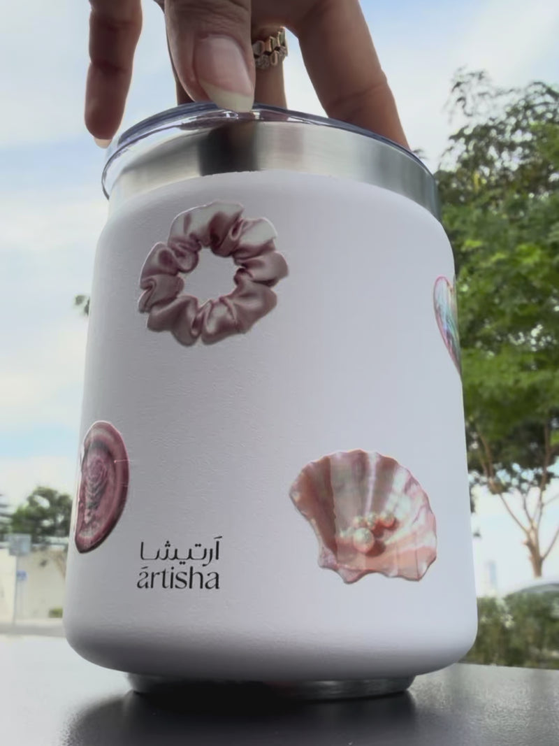 Arabic Maroon qatar print